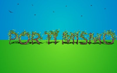 Crear letras en forma de árbol con Gimp