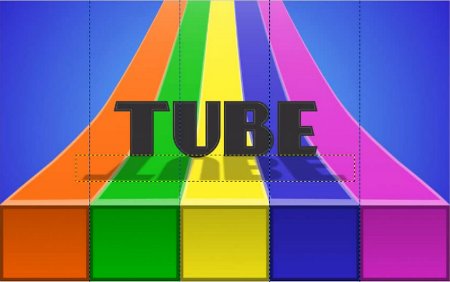 tutorial gimp letras efecto arcoiris